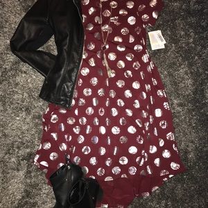 Lularoe Elegant Collection XS Carly Dress BNWT